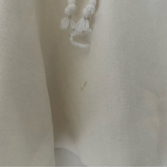 FALL Champion Crème Cropped Reverse Stitch Sweater - Picture 4 of 8